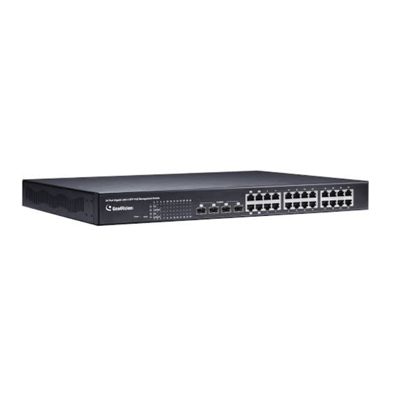 GeoVision 84-POE2411-201U Quick Start Manual
