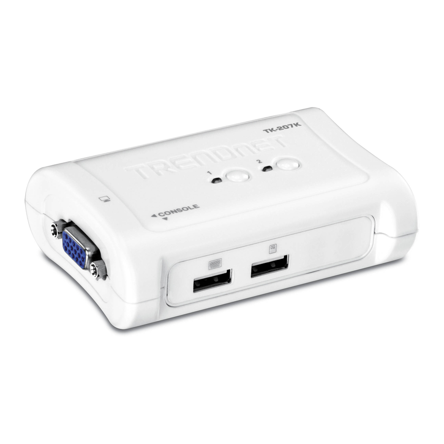 TRENDnet TK-207K User Manual