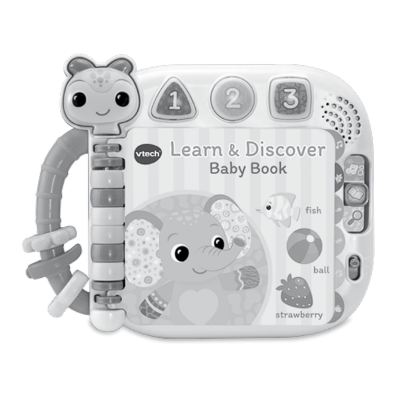 VTech Baby Learn & Discover Baby Book Instruction Manual