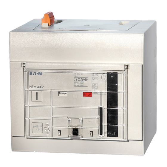 Eaton NZM4-XR Series Instruction Leaflet