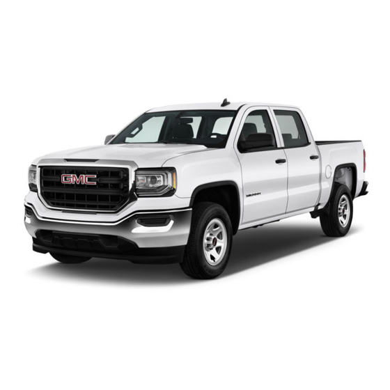 GMC  Sierra 2016 Owner's Manual Supplement