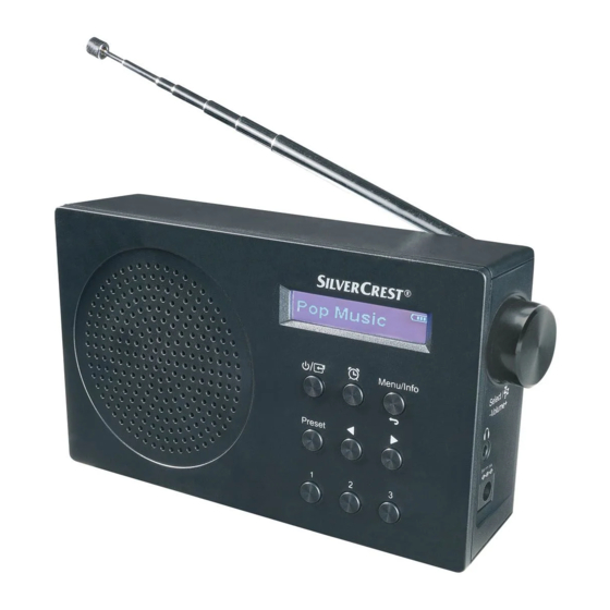 SILVERCREST® Radio DAB+ avec Bluetooth®