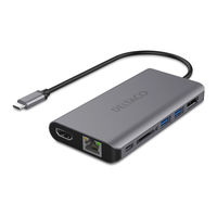 Nordic DELTACO USBC-HDMI19 User Manual