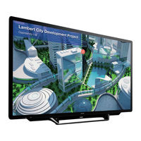 Sharp PN-L705H Setup Manual