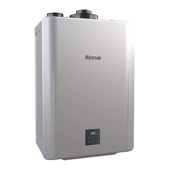 Rinnai RX Series Installation