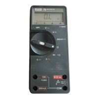 Fluke 77 Operator's Manual
