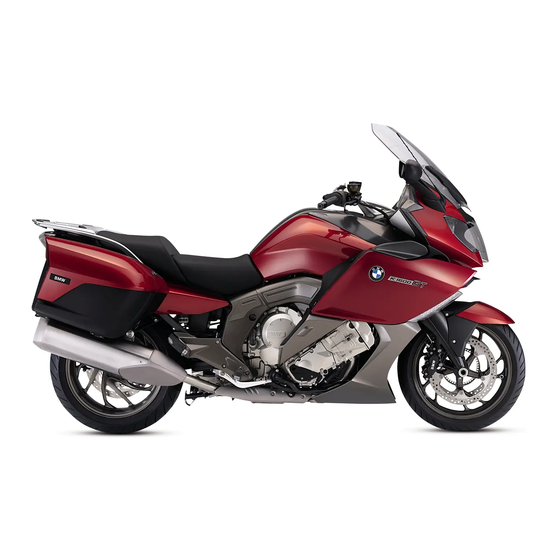 BMW K 1600 GT Supplementary Instructions Manual