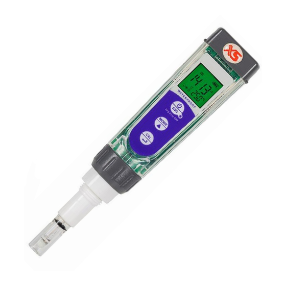 User Manuals: XS Instruments 1-5 Series Test Equipment