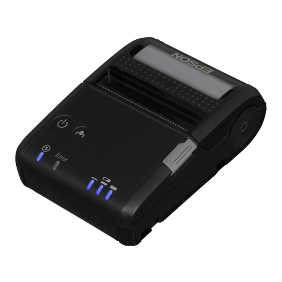Epson TM-P20 Setup Manual