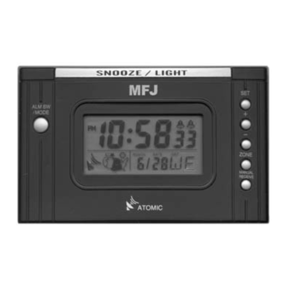 MFJ -122 Operating Instructions