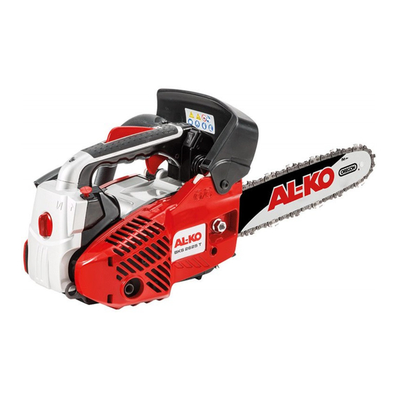 User Manuals: AL-KO BKS 2625 T Gasoline Chainsaw