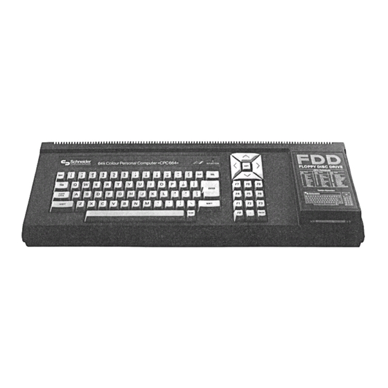 Schneider Computer Division CPC 664 Micro Computer Manuals