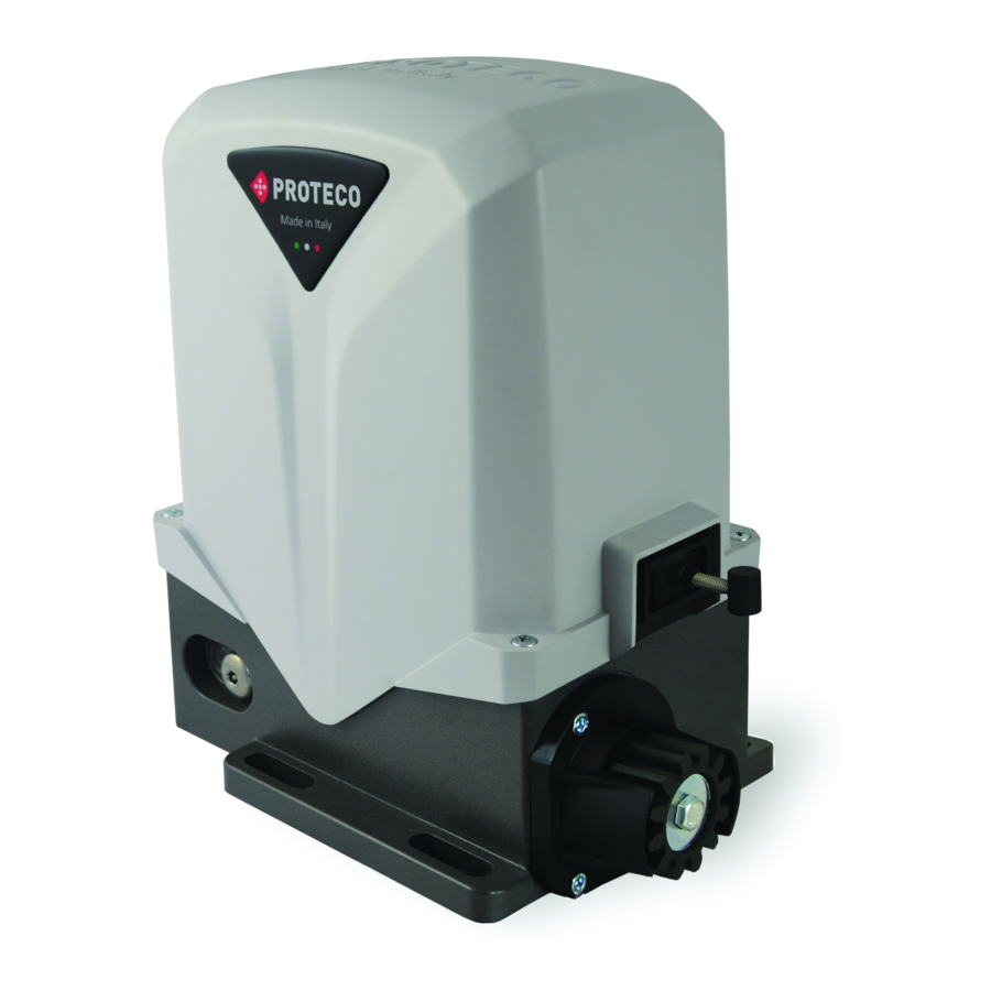Proteco Mover 4 Installation And Use Manual