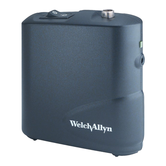 Welch Allyn LumiView Power Source Manuals