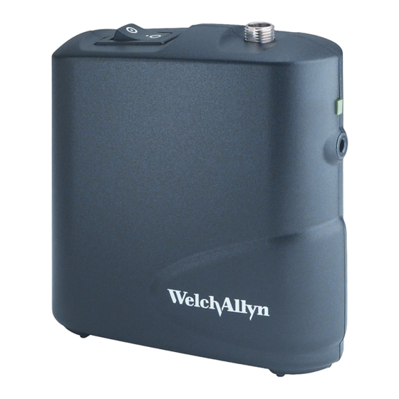 Welch Allyn LumiView Power Source Operating Instructions Manual