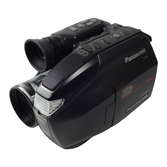 Panasonic Palmcorder Palmsight PV-L559 Manuals