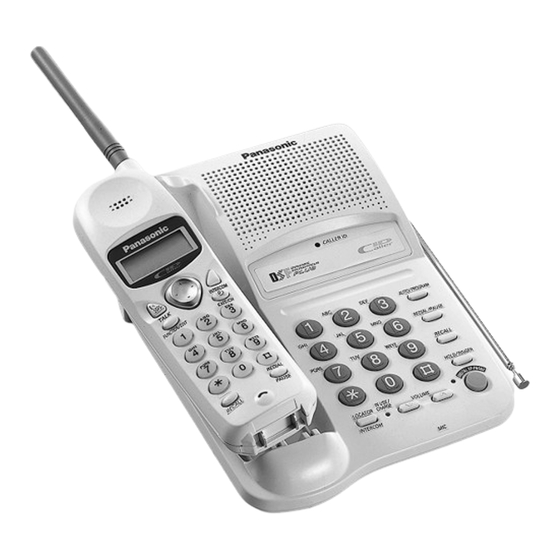 Panasonic KX-TC1220ALW Cordless Phone Manuals