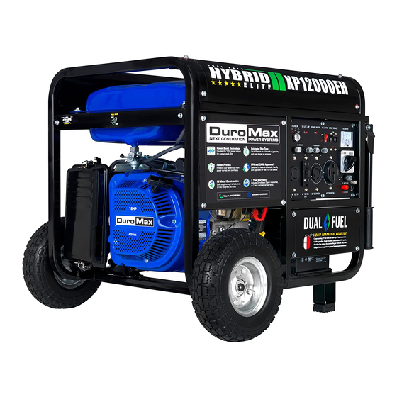 DUROMAX XP12000EH User Manual