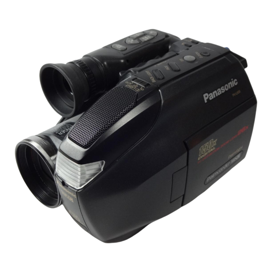 Panasonic Palmcorder PalmSight PV-L559 Operating Instructions Manual