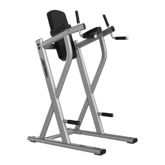 Life Fitness LBR-LD Assembly Instructions Manual
