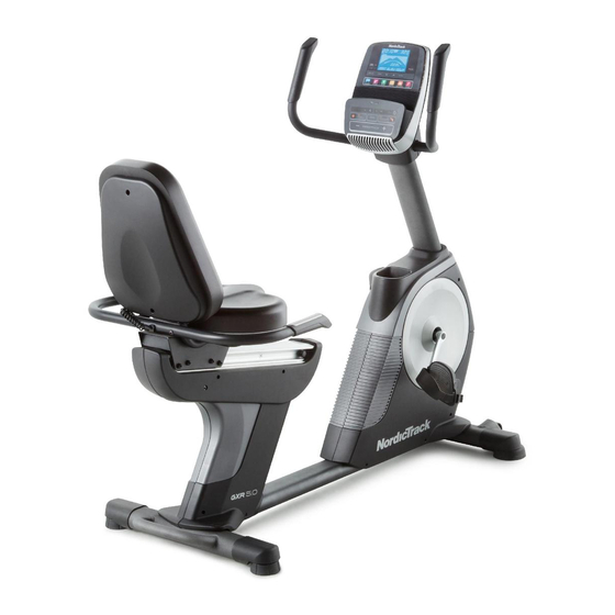 NordicTrack Gx 5.0 Pro Bike Manuel De L'utilisateur