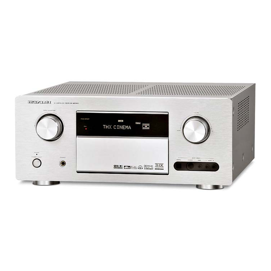 Marantz SR7500 Service Manual