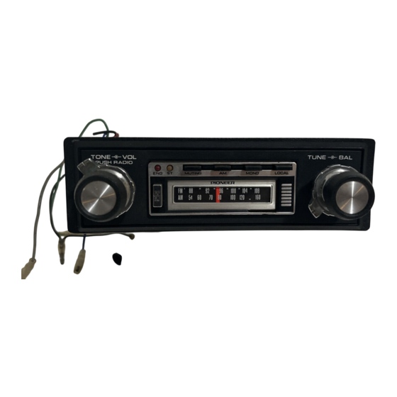 Pioneer KP-1500 Owner's Manual