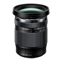 Olympus M. ZUIKO DIGITAL ED 12-200mm f3.5-6.3 Instructions Manual