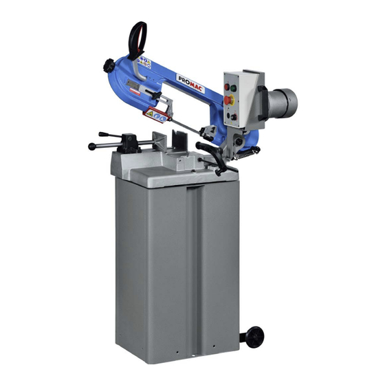 Promac SX-815DVP Operating Instructions Manual