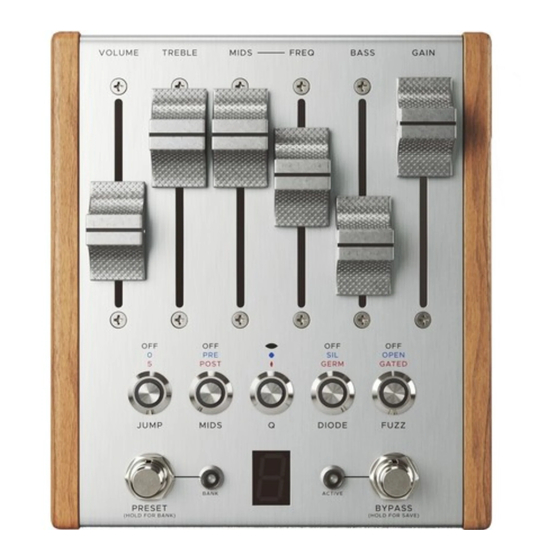 Chase Bliss Audio AUTOMATONE PREAMP MKII Instructions