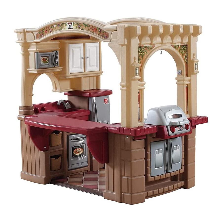 Step2 Grand Walk-In Kitchen Play Set Manuals