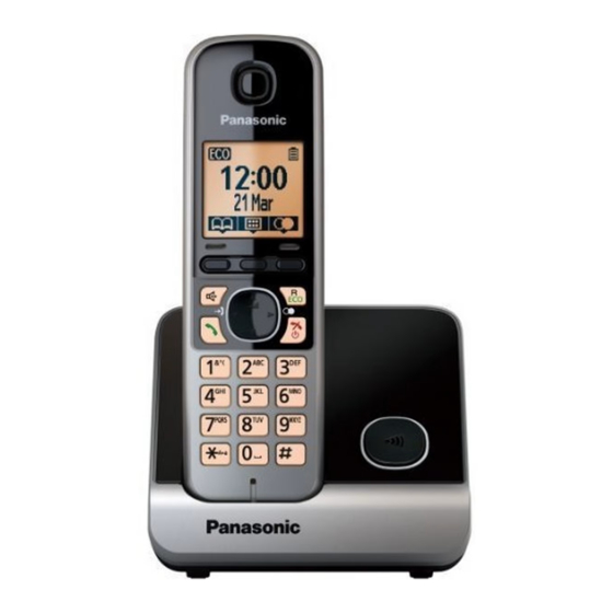 Panasonic KX-TG6712BX Operating Instructions Manual