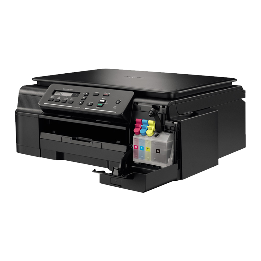 Brother DCP-J100, DCP-J105 - Printer Setup Manual