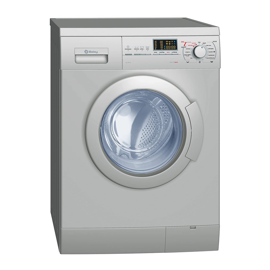 BALAY 3TW54120X Operating And Installation Instruction