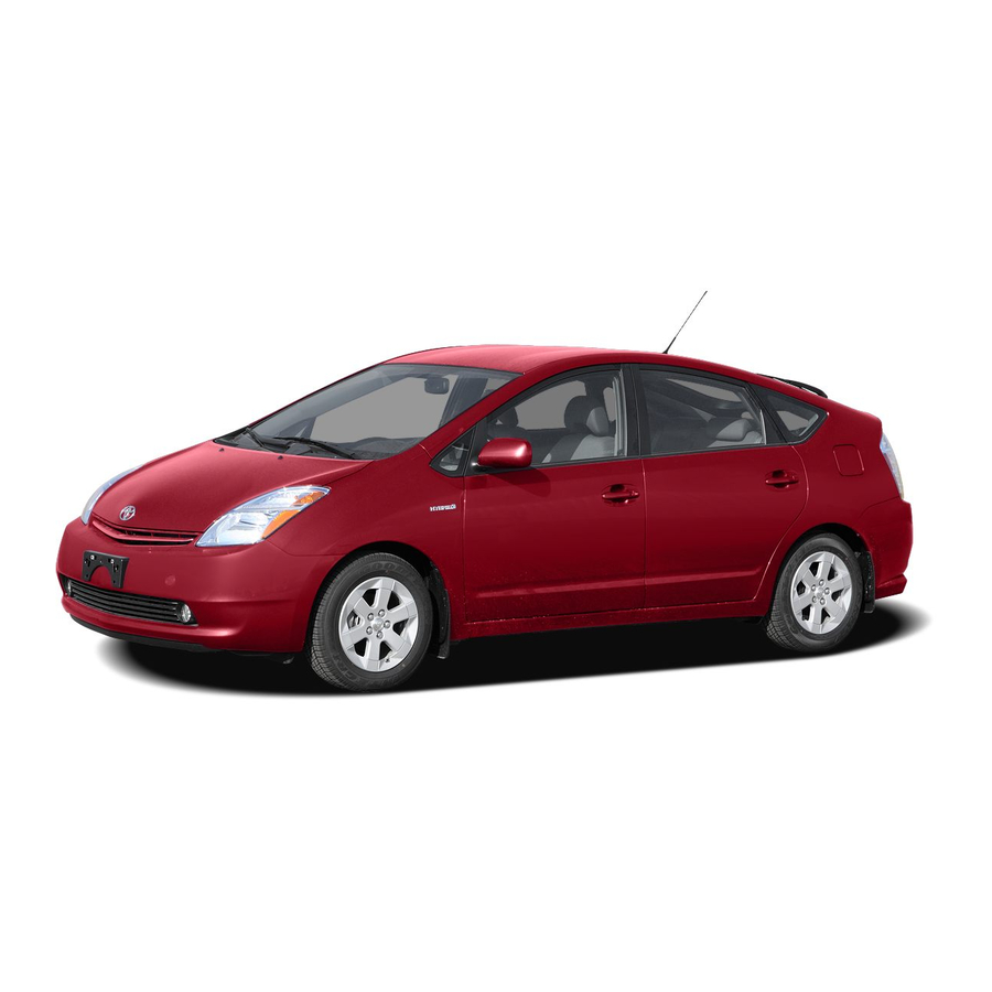 Toyota Matrix 2006 Operating Manual