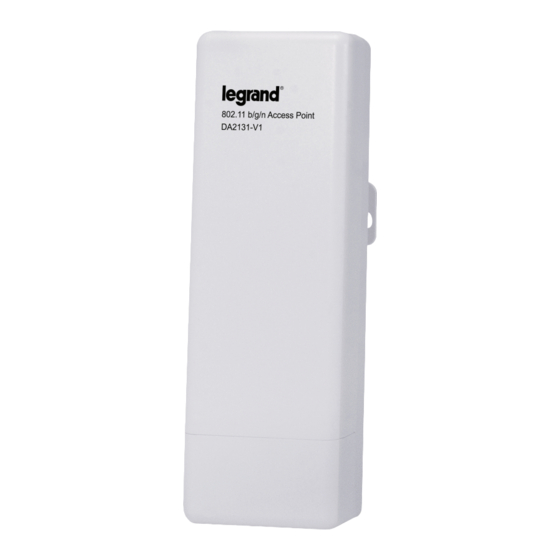 LEGRAND DA2131-V1 Specifications