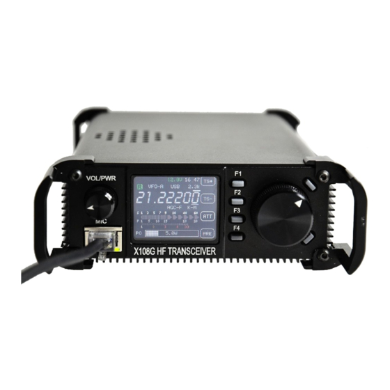 XIEGU X108 User Manual