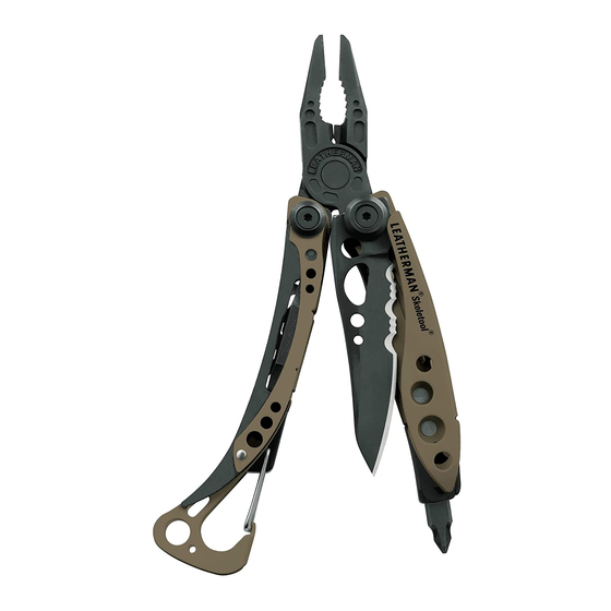 Leatherman SKELETOOL User Manual