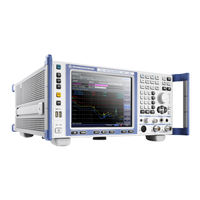 R&S ESR3 User Manual