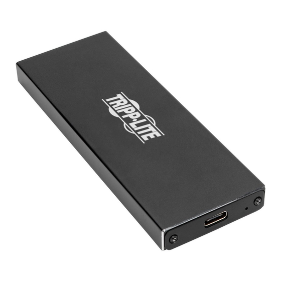 Tripp Lite U457-1M2-SATAG2 Owner's Manual