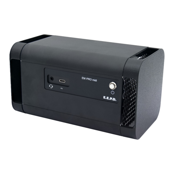 EEPD EM PRO midi E Device Reference Manual