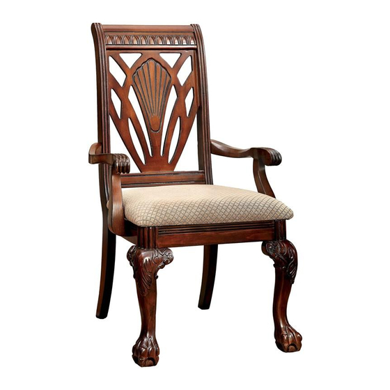 Furniture of America CM3185AC-2PK Assembly Instructions