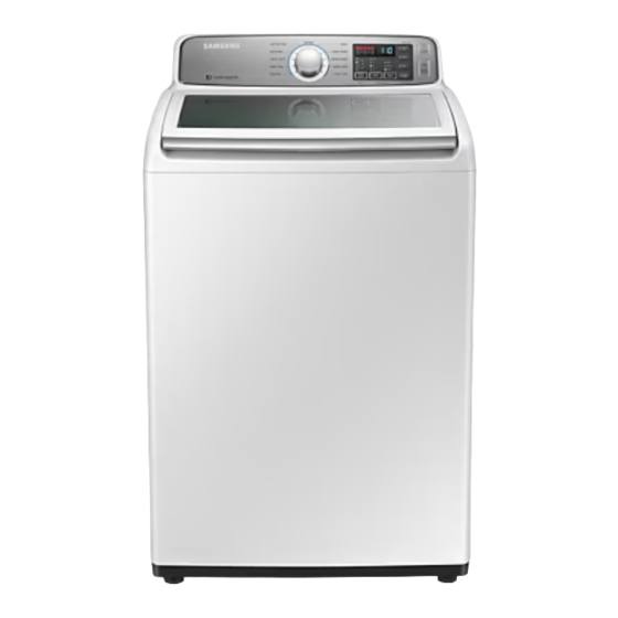 Samsung WA90H7000G series Loader Washer Manuals