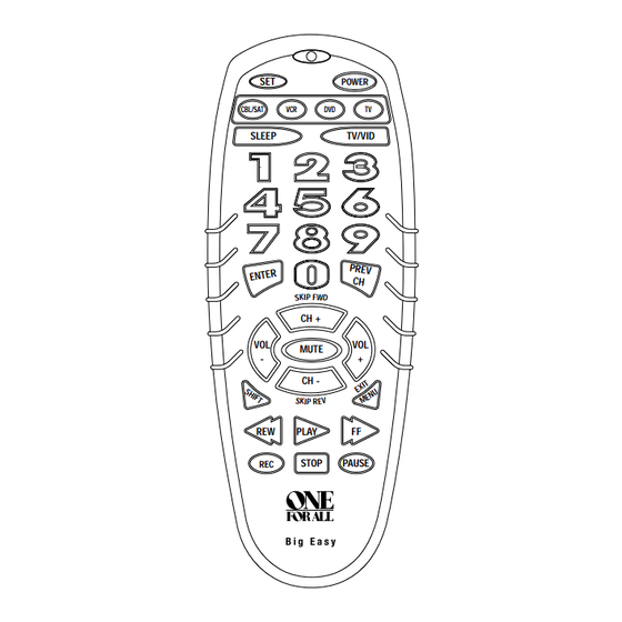 One for All URC-4300 User Manual