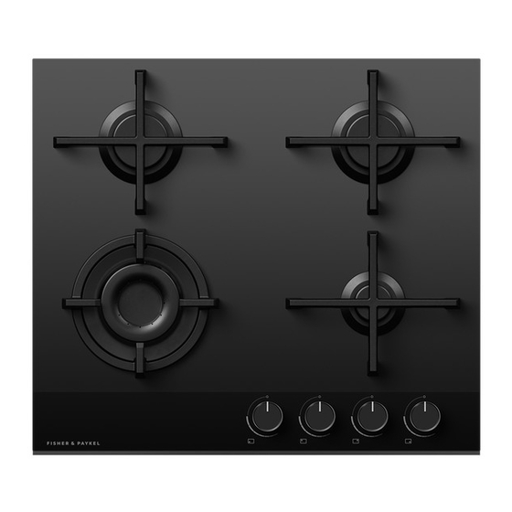 Fisher & Paykel CG604D User Manual