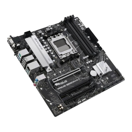 Asus PRIME B650M-A II Manual