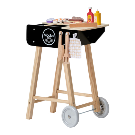 Mocka Kids Modern BBQ Assembly Instructions Manual