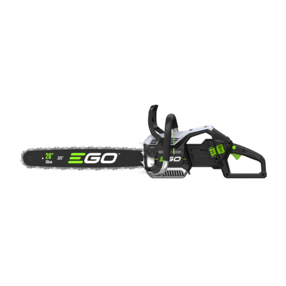 EGO CSX5000 Operator's Manual