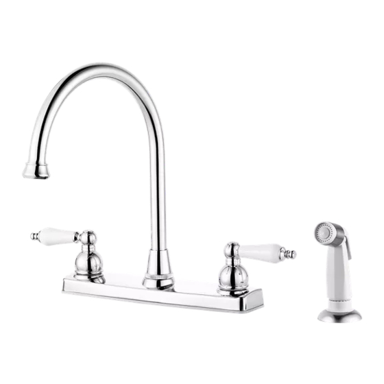 Pfister Henlow F-036-4HL Quick Installation Manual