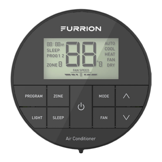 Furrion FACW12ESZA2-BL Quick Start Manual